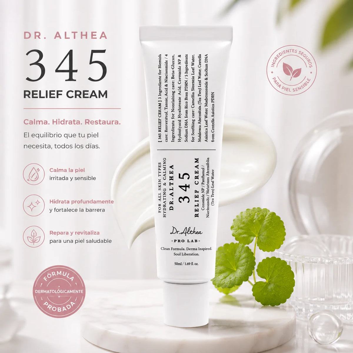 Dr. Althea 345 | Crema calmante y reparadora de la piel