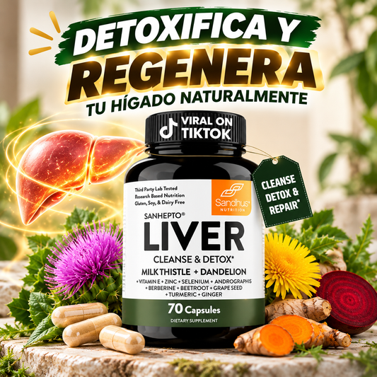 Liver™ Limpieza hepática profunda que apoya la desintoxicación y el bienestar general