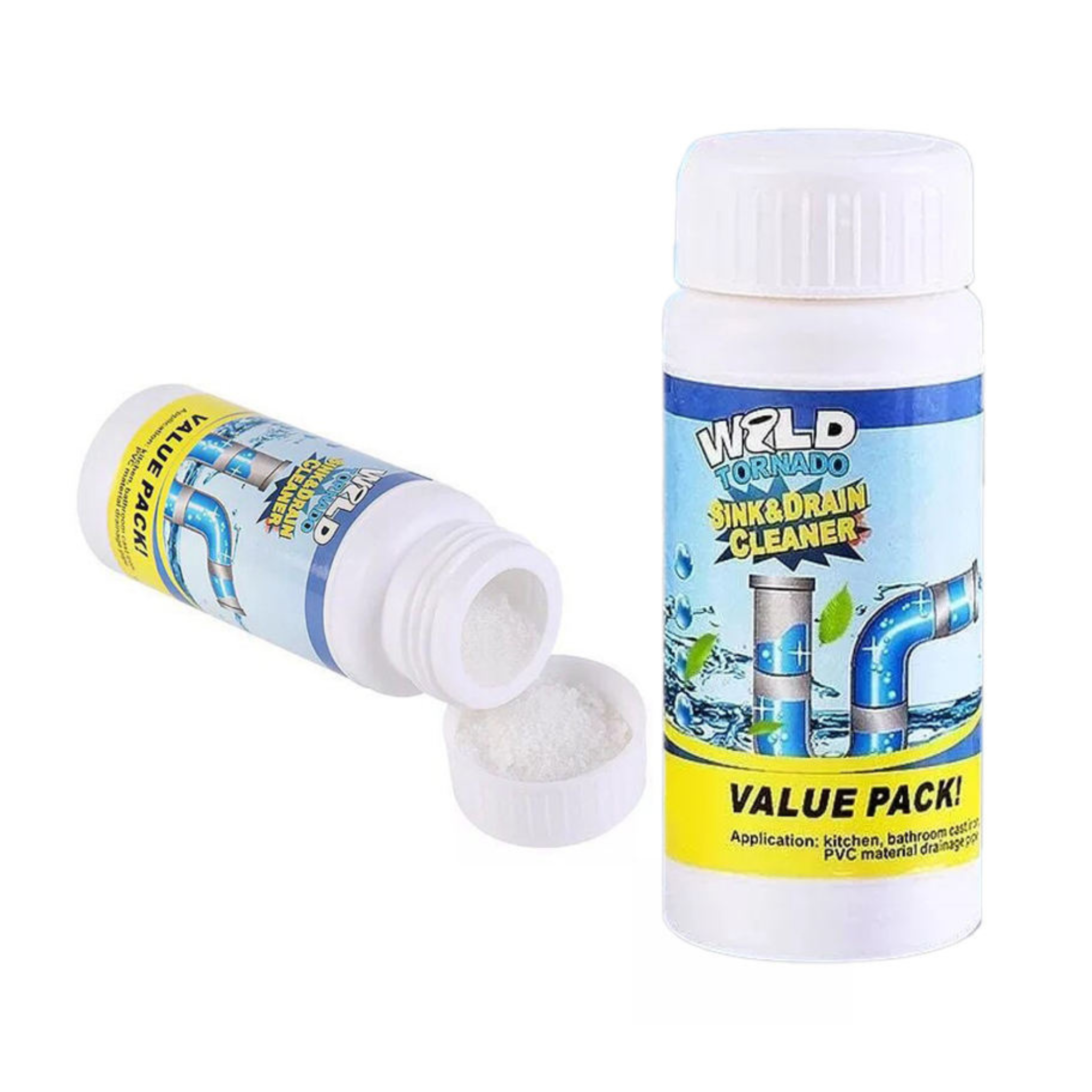 WildTornado™ Destapa Cañerias potente en minutos